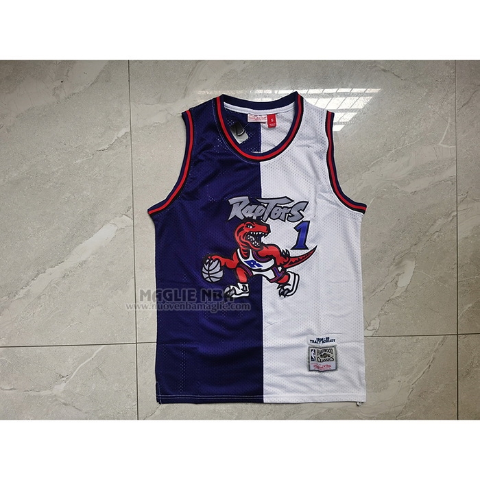 Maglia
 Tracy Mcgrady NO 1 Toronto Raptors Mitchell & Ness Split 1998-99 Viola
 Bianco

